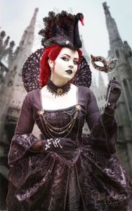 Gothic cosplay isn't the same thing as being a Goth in the alternative Goth subculture.