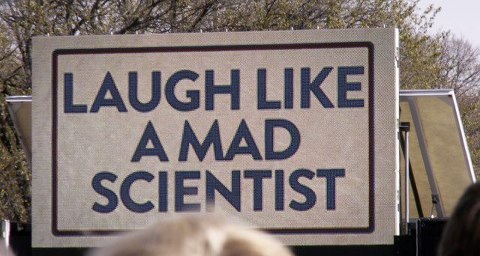 Laugh like a Mad Scientist!